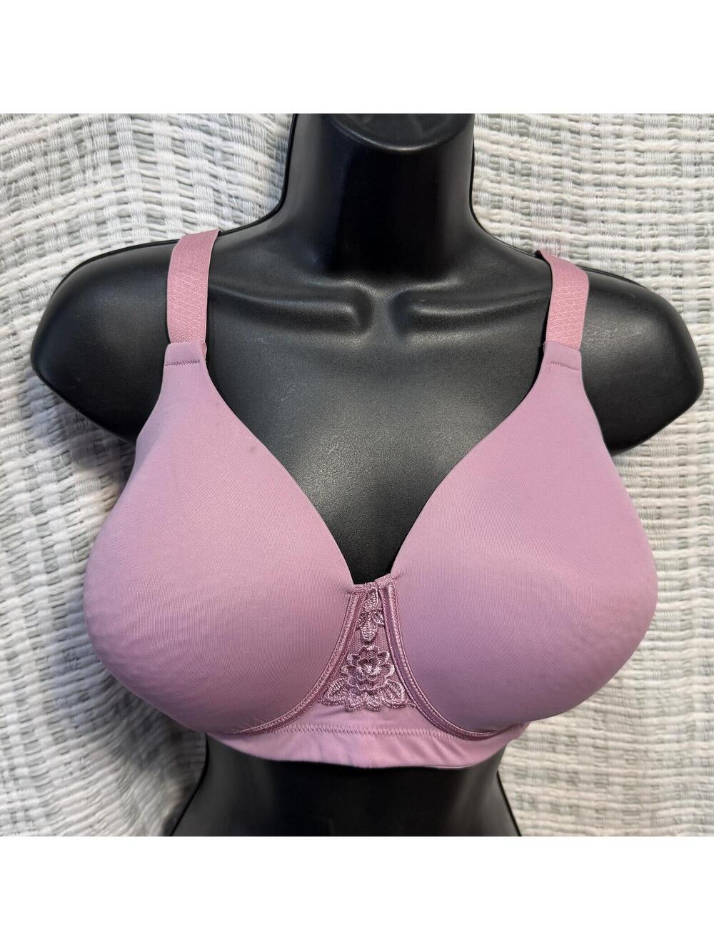 Vanity Fair Pink Wirefree Lightly Padded Bra 38DD/E